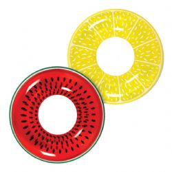 BOUÉE GONFLABLE ANNEAU DE FRUITS ASST